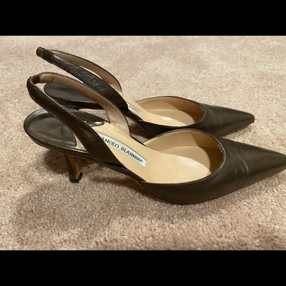 Manolo Blahnik Slingbacks - size 38 - Picture 2 of 4